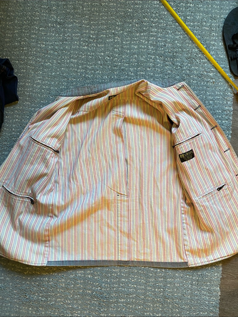 Hollington Striped Work Jacket - Picture 9 of 12